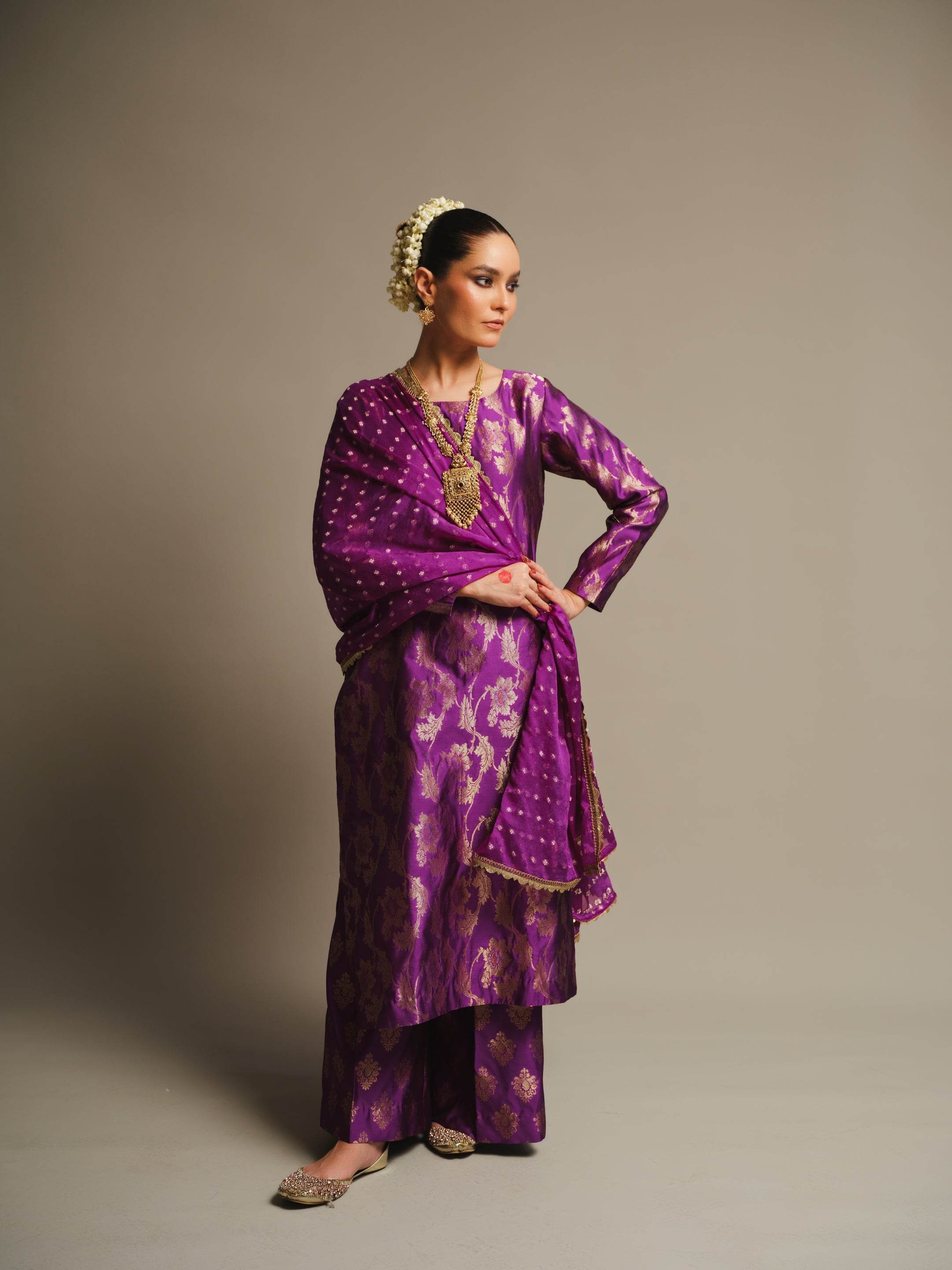 Rani - Premium Raw Silk | Royal Luxury 2-Piece Set